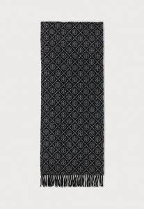 Шарф Tory Burch MONOGRAM OBLONG, Black