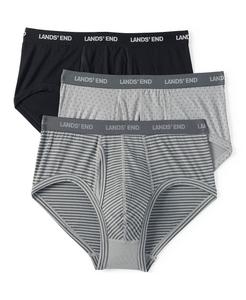 Набор из 3 мужских комфортных трикотажных трусов Lands' End
