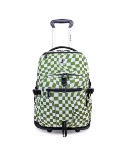 Рюкзак на колесах Lunar Laptop 19.5" J World, зеленый