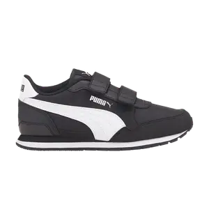 Кроссовки ST Runner v3 Nylon Little Kid Puma, черный
