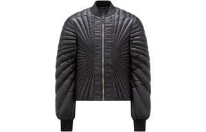Пуховик Rick Owens X RICK OWENS Co-brand, унисекс, черный Moncler