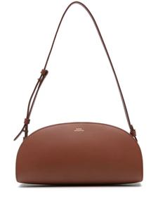 Сумка через плечо Demi-Lune A.P.C., коричневый