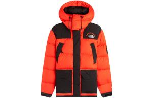 Пуховик мужской оранжевый The North Face, оранжевый