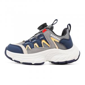 Детская повседневная обувь для детей, кроссовки, кроссовки Bobdog, цвет Navy blue/pigeon grey