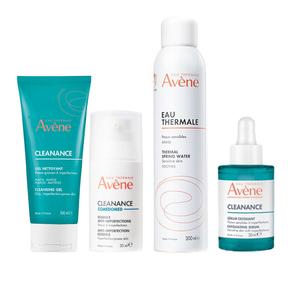 Набор для ухода за кожей YAYANG из четырех средств: сыворотка для контроля жирности, восстанавливающий лосьон, успокаивающий и увлажняющий Avène