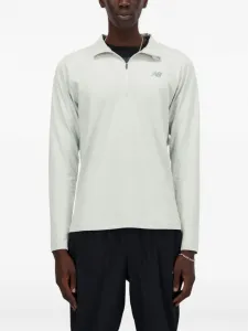 Толстовка с воротником на молнии New Balance, серый