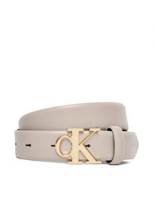 Женский ремень Ck Buckle 30Mm Fixed Belt LV04F7054G Calvin Klein, экрю