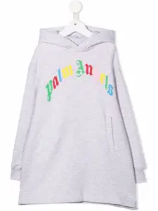 Платье-худи с логотипом Palm Angels Kids