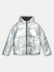 Зимняя куртка стандартного кроя R30187 D Michael Kors Kids, серебряный