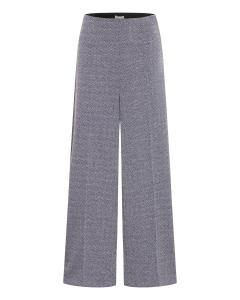 ICHI Широкие брюки 'IHKate' в крапчатом синем цвете