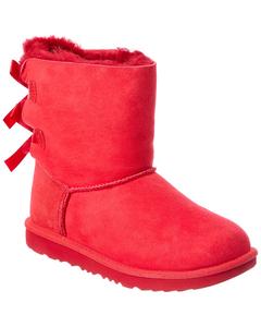 Замшевые сапоги UGG Kids Bailey Bow II Ugg, красный