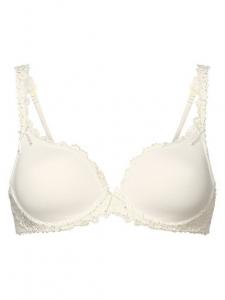 Бюстгальтер на косточках, многофункциональные бретели с мягкой подкладкой джейн Marie Jo, экрю