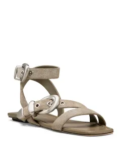 Женские сандалии Maven с пряжкой Stuart Weitzman, бежевый