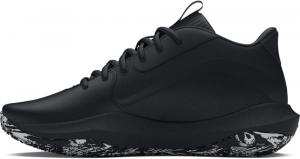 Кроссовки для баскетбола Under Armour Unisex-Adult Lockdown 7, (003) Black/Black/Metallic Silver