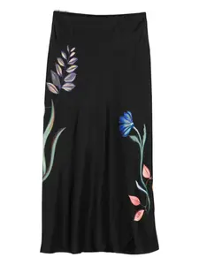 Миди-юбка Seductive Bloom Dorothee Schumacher, черный