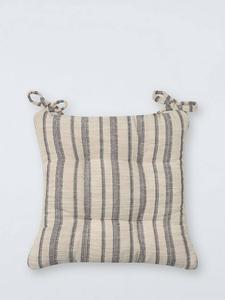 Подушка для сиденья в полоску John Lewis, Natural
