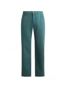 Джинсы прямого кроя с пятью карманами Etro, синий