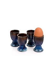 Серия глиняной посуды Токио Sänger, blau - eierbecher set 4-teilig
