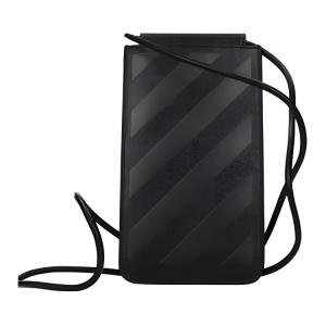 Кроссбод из искусственной кожи черный OFF-WHITE