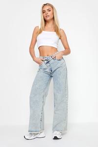 Асимметричные джинсы Pixiegirl Petite, синий