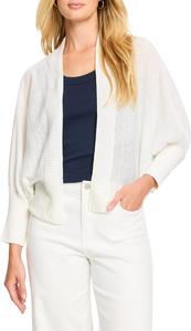 Свитер NIC+ZOE Ramie Crush Cardigan, Classic Cream