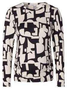 Рубашка с длинным рукавом Eura с монохромным принтом по всей поверхности Noppies