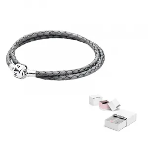 Металлические браслеты Unisex Gray Pandora