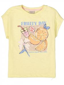 Футболка Garcia, цвет soft lemon