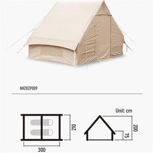 Yjhome ветровая надувная палатка, оборудование для кемпинга, утолщенная уличная надувная палатка 300*210*200 см, ткань Оксфорд