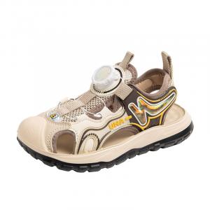 Противоскользящие износостойкие детские сандалии для детей SHIBU, черный