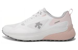 DESCENTE Кроссовки Casual низкие Unisex с амортизацией и противоскользящей подошвой Pink White