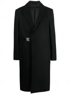 Пальто из смесовой шерсти 1017 ALYX 9SM, черный
