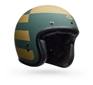Шлем Bell Custom 500 Parlor Bell Helmets, матовый изумрудно-зеленый/золотой