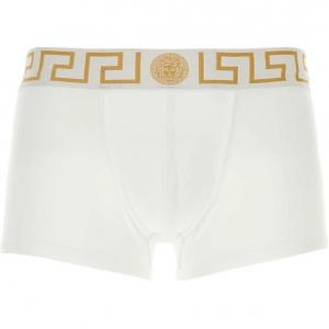 Грека бордер растянутые боксеры VERSACE, белый