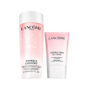 LANCOME Lankou большой розовый набор для ухода за кожей вода+крем для лица увлажняющий и питающий 200мл+50мл/400мл+50мл