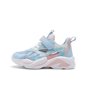 Дышащие, легкие, амортизирующие, низкие детские кроссовки для бега SNOOPY, синий/розовый