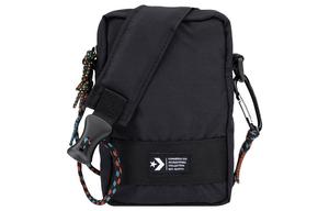 Converse Полиэстеровая наплечная сумка через плечо обычная унисекс черная