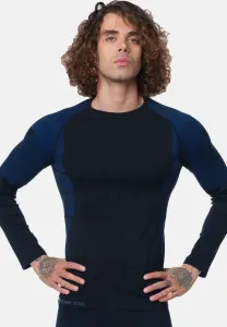 Бесшовная нижняя рубашка Stark Soul, Schwarz Blau