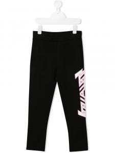 Спортивные брюки с логотипом Stella McCartney Kids, черный