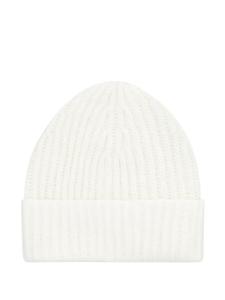 Шапка-бини в рубчик Malo, белый