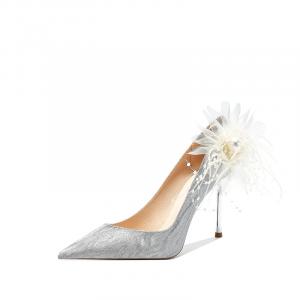 B+AB Туфли High Heels Women's Silver Box