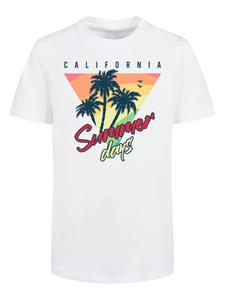 Рубашка F4NT4STIC California Summer Days Palm, белый