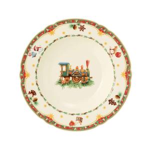Суповая тарелка Marie-Luise Christmas Nostalgia 23 см Seltmann Weiden, красочный