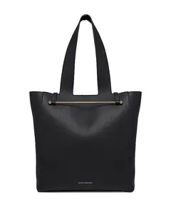 Сумка-Тоут Melody из высококачественной зернистой кожи Strathberry, черный