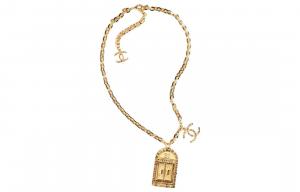 CHANEL Золотое ожерелье для женщин