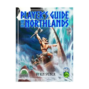 Player's Guide to the Northlands (Old School Essentials), OSR (Frog God Games), мягкая обложка