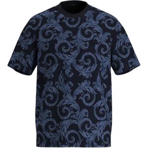 VERSACE Футболка мужская синяя