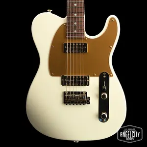 Suhr Mateus Asato Signature Classic T Белый - Золотые фольги