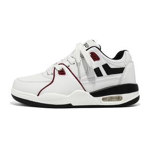 JIAFEIMAOJIAZU Абразивоустойчивые легкие дышащие низкие повседневные туфли для увеличения роста унисекс белый черный красный, цвет White Black Red