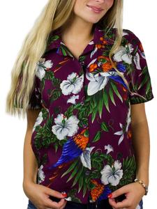 Блуза King Kameha Cherryparrot, бордовый